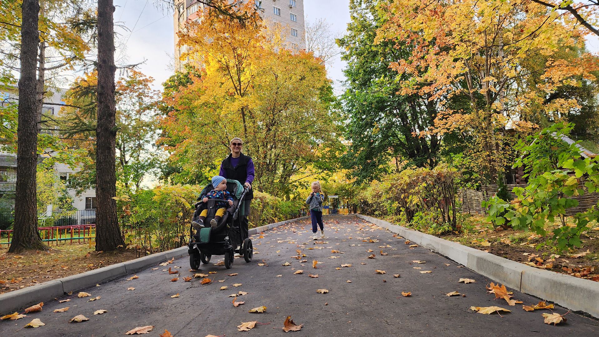 подмосковье, городской округ пушкинский, Ивантеевка, благоустройство, детский сад,