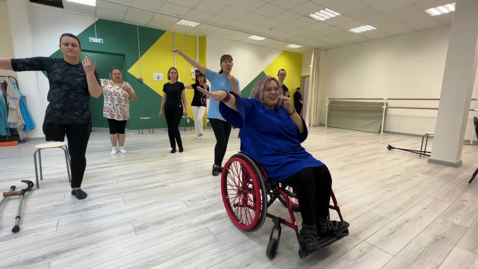 Реутов, инвалиды, общество, танцы, ОВЗ,инклюзивный танец,