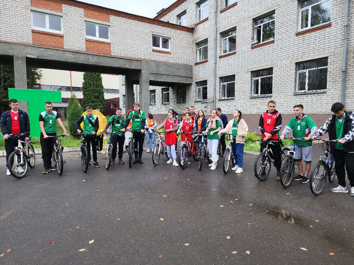 кашира, ожерельевский железнодорожный колледж, ржд, велопробег, квест,