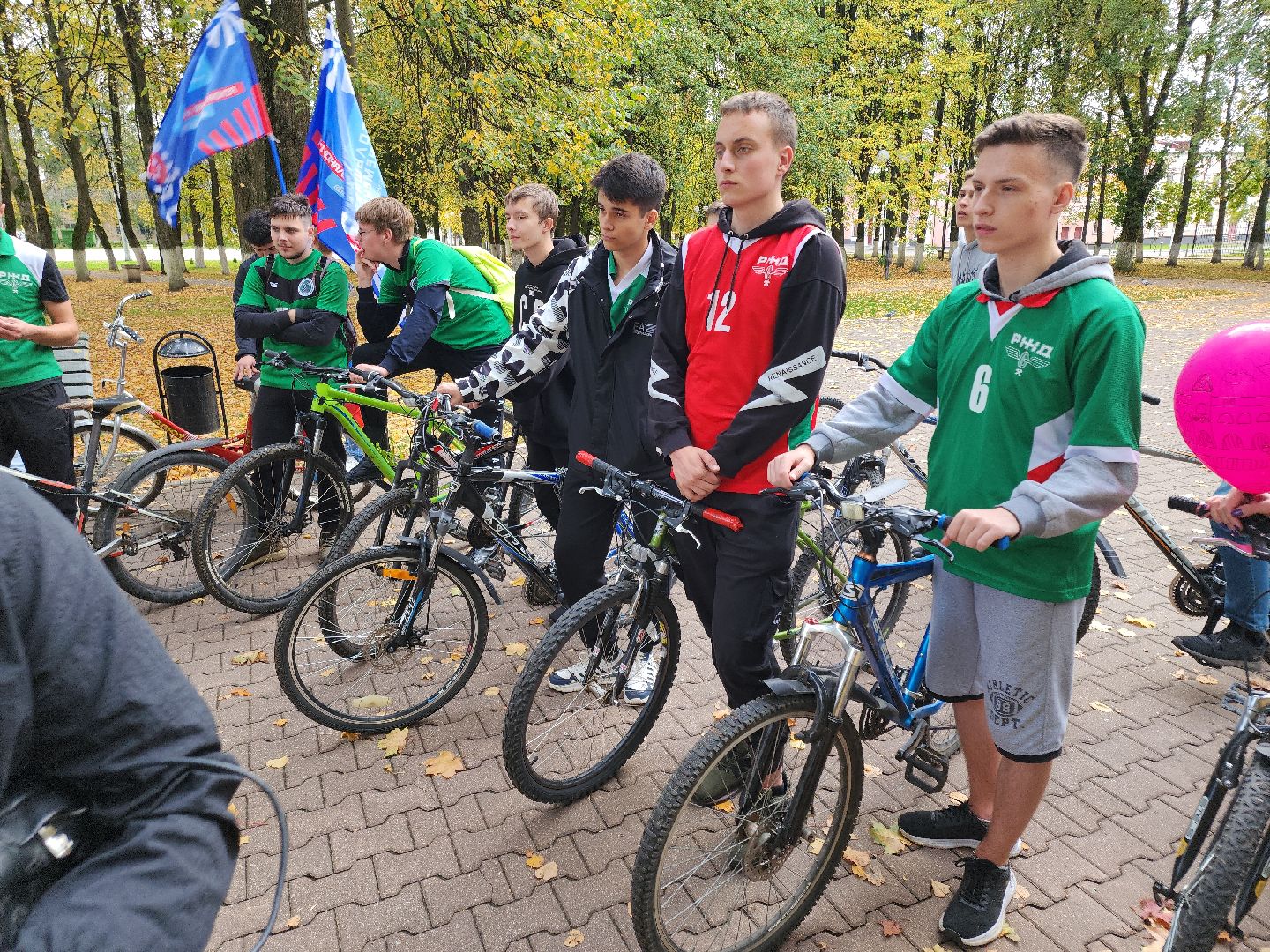 кашира, ожерельевский железнодорожный колледж, ржд, велопробег, квест,
