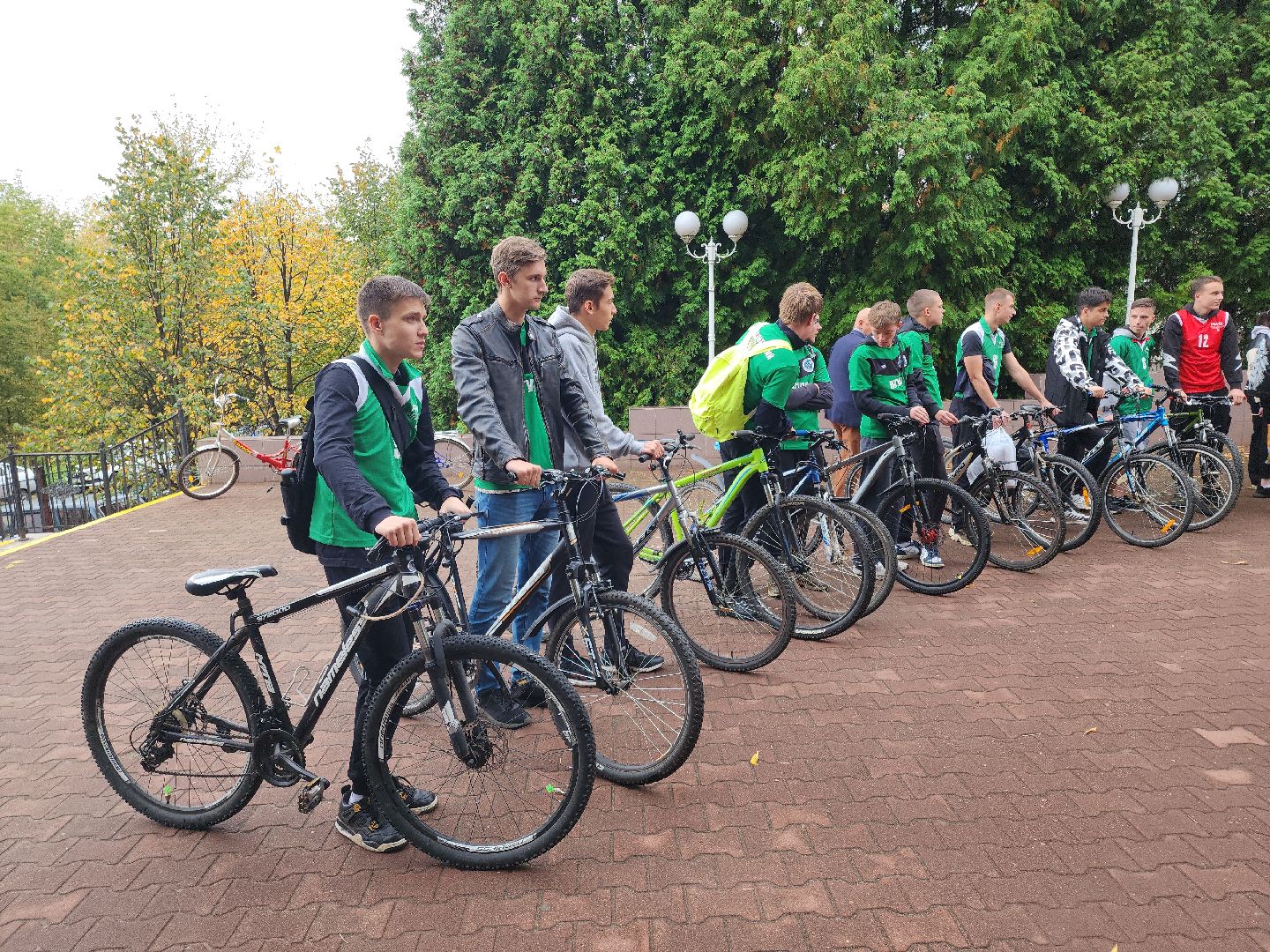 кашира, ожерельевский железнодорожный колледж, ржд, велопробег, квест,