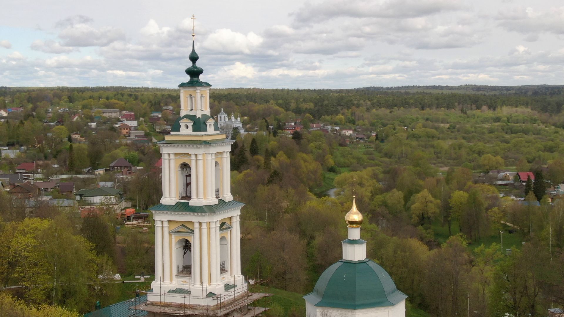 верея, памятник, церкви, наро-фоминск,видео с коптера,