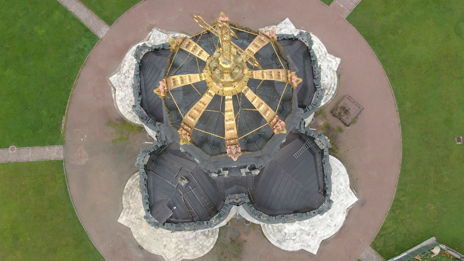 дубровицы, подольск, церковь,видео с коптера,