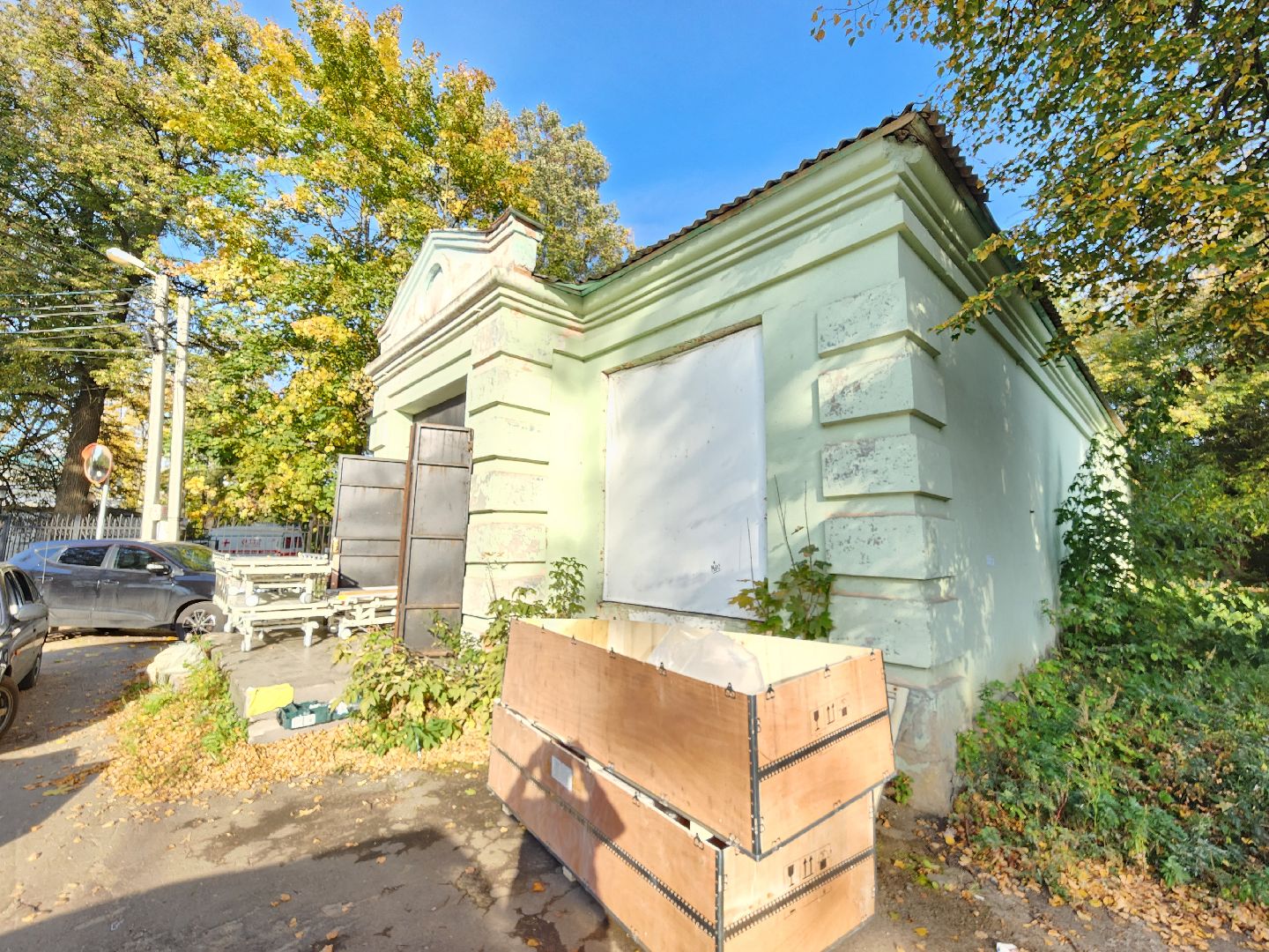 домодедово, Областной хоспис, реконструкция здания, административный корпус, благотворительность, министерство здравоохранения, медицина, паллиативная помощь, усадьба Пржевальского, усадьба Константиново, ремонт здания, детский хоспис, подмосковье,