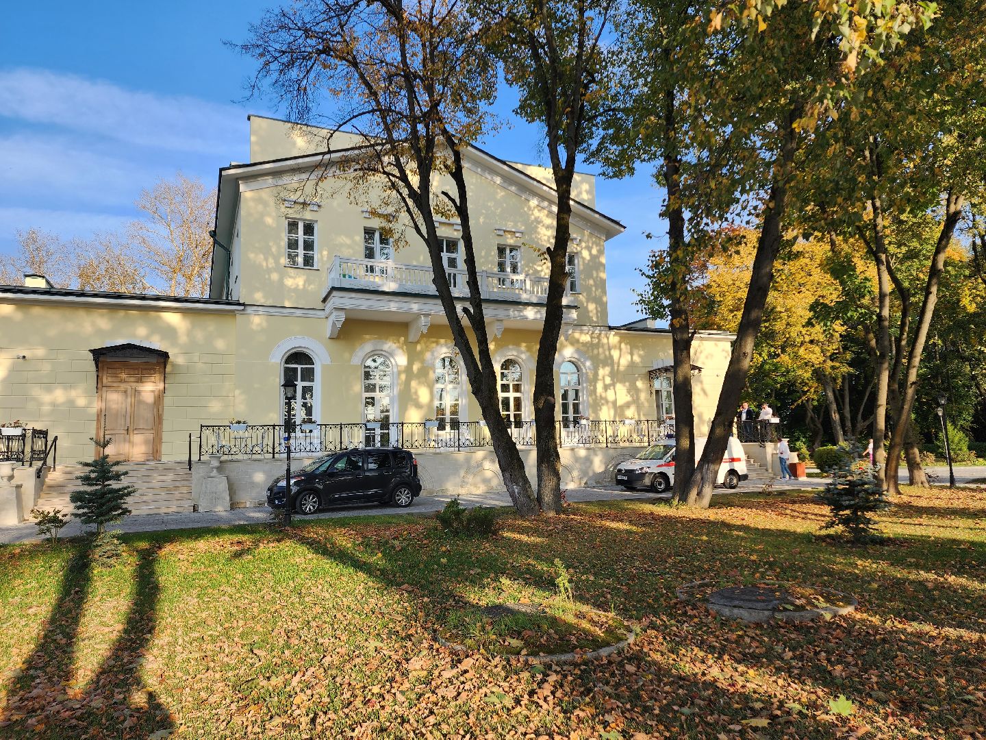 домодедово, Областной хоспис, реконструкция здания, административный корпус, благотворительность, министерство здравоохранения, медицина, паллиативная помощь, усадьба Пржевальского, усадьба Константиново, ремонт здания, детский хоспис, подмосковье,