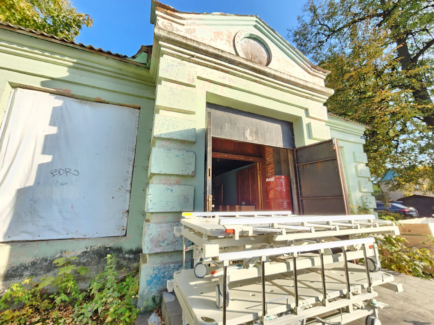 домодедово, Областной хоспис, реконструкция здания, административный корпус, благотворительность, министерство здравоохранения, медицина, паллиативная помощь, усадьба Пржевальского, усадьба Константиново, ремонт здания, детский хоспис, подмосковье,