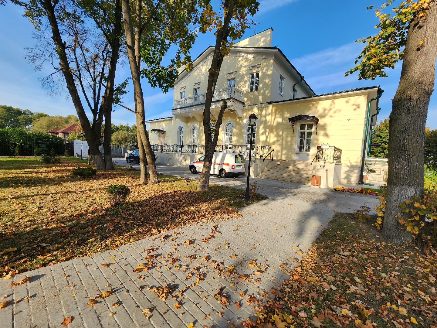 домодедово, Областной хоспис, реконструкция здания, административный корпус, благотворительность, министерство здравоохранения, медицина, паллиативная помощь, усадьба Пржевальского, усадьба Константиново, ремонт здания, детский хоспис, подмосковье,