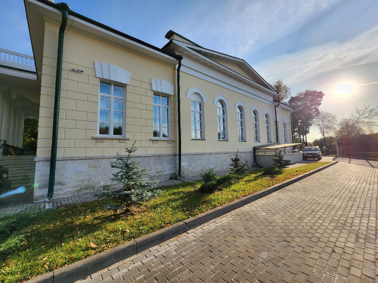 домодедово, Областной хоспис, реконструкция здания, административный корпус, благотворительность, министерство здравоохранения, медицина, паллиативная помощь, усадьба Пржевальского, усадьба Константиново, ремонт здания, детский хоспис, подмосковье,