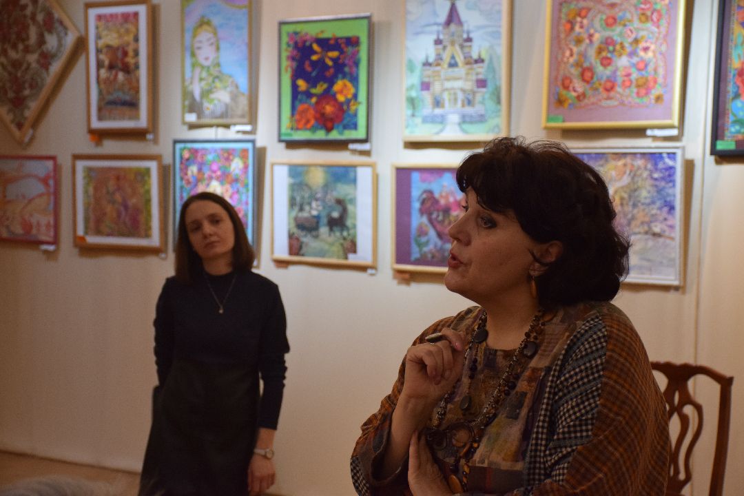 Павловский Посад, платки, дети, Роспись, ткани, Павловопосадская платочная мануфактура, Елена Жукова