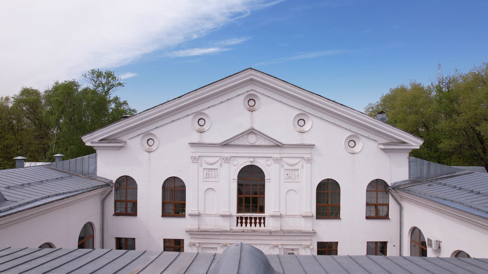 дом культуры, воскресенк,видео с коптера,