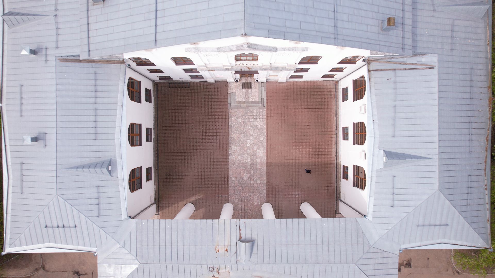 дом культуры, воскресенк,видео с коптера,