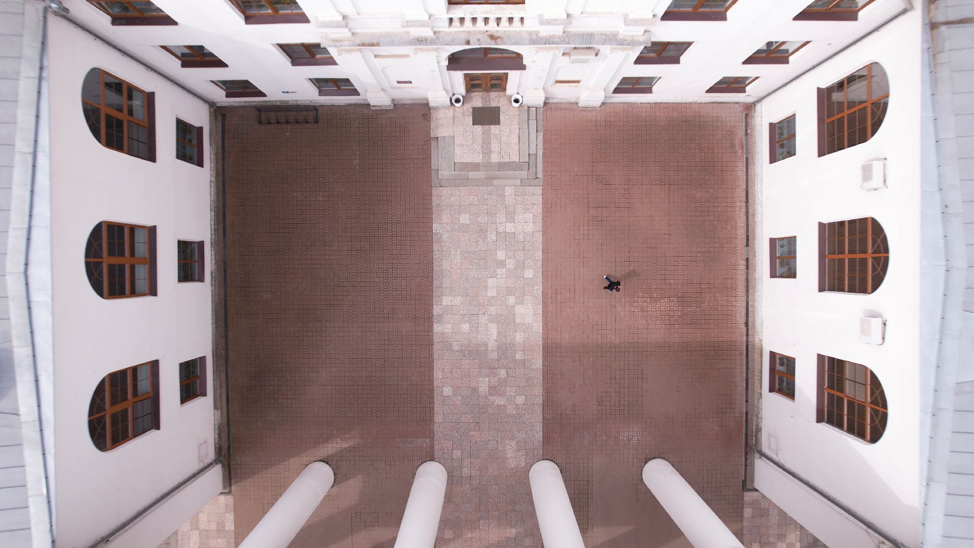 дом культуры, воскресенк,видео с коптера,