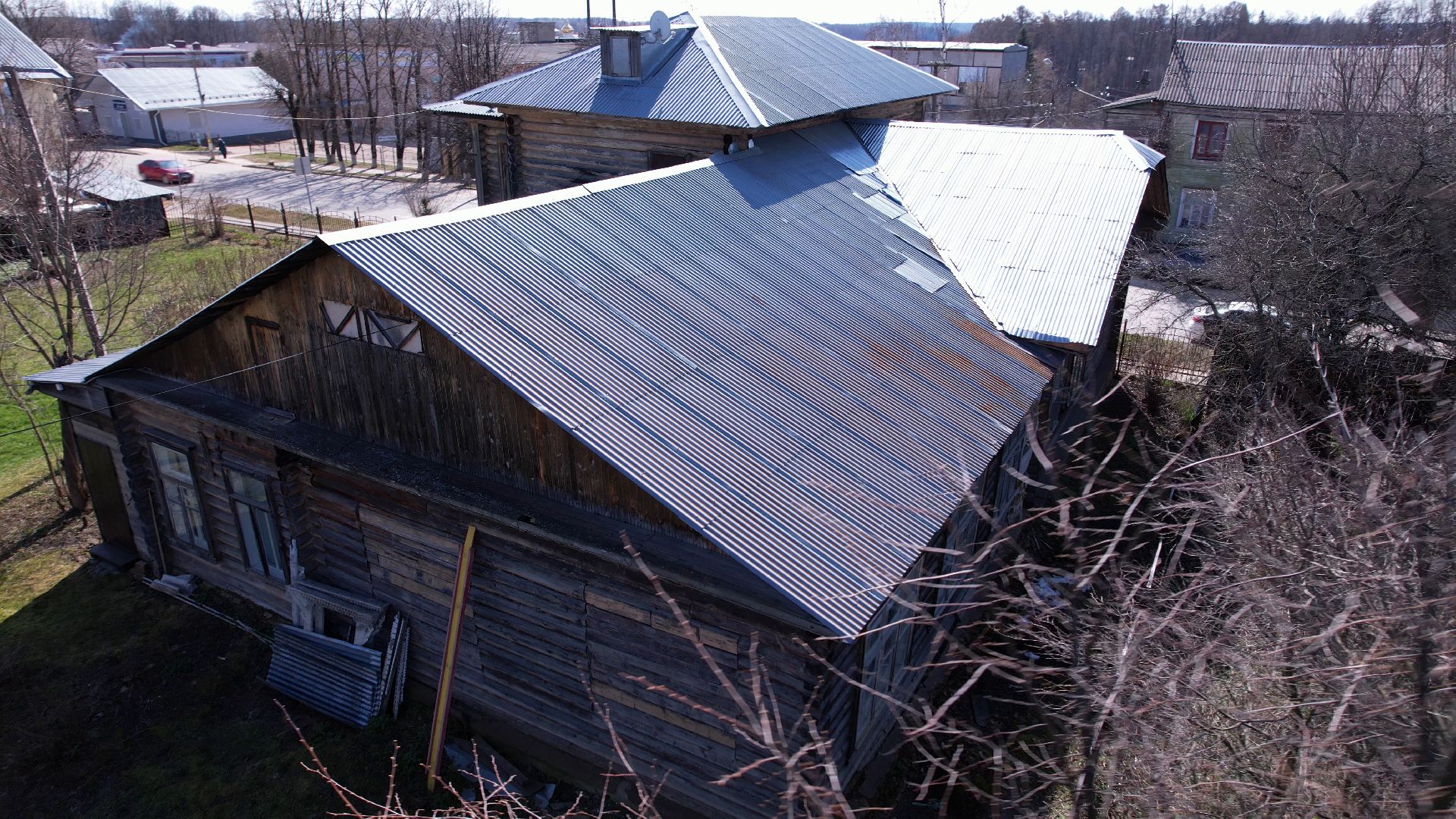 руза, дом купца, леонтьев,видео с коптера,