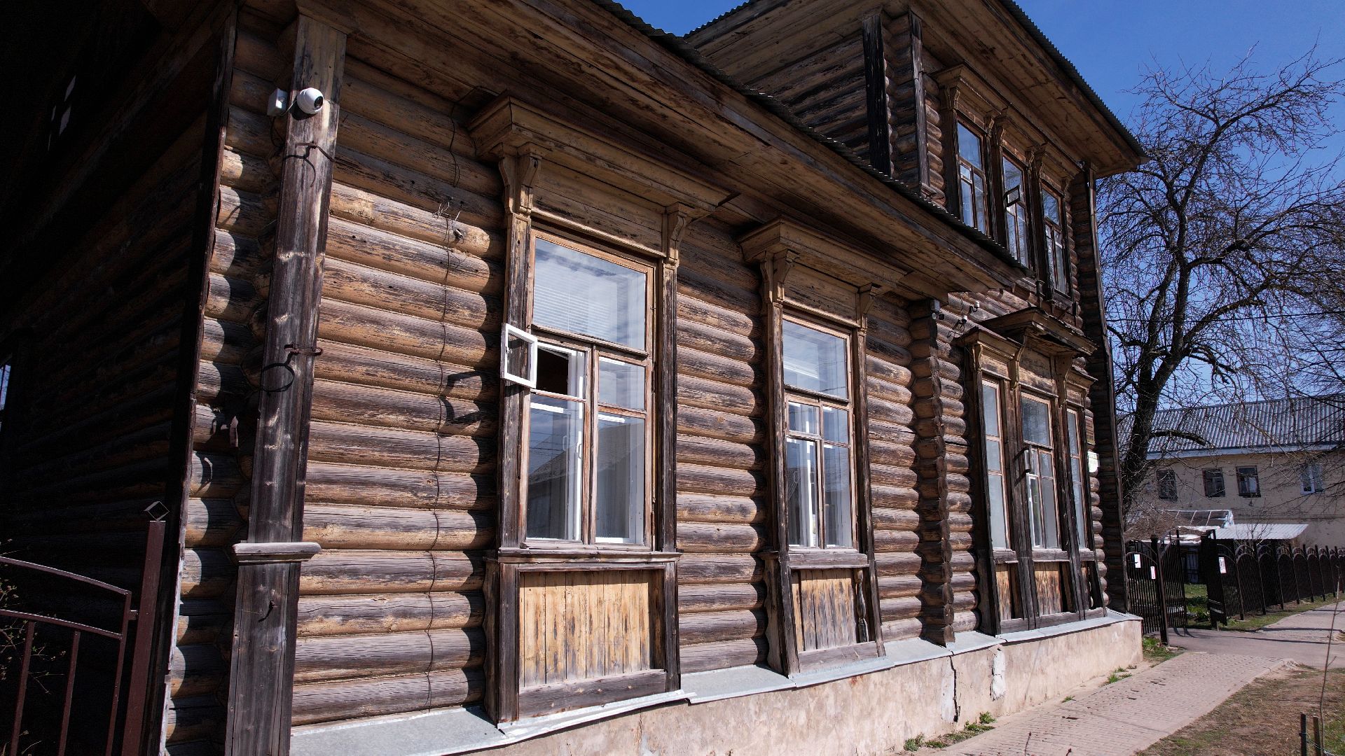 руза, дом купца, леонтьев,видео с коптера,