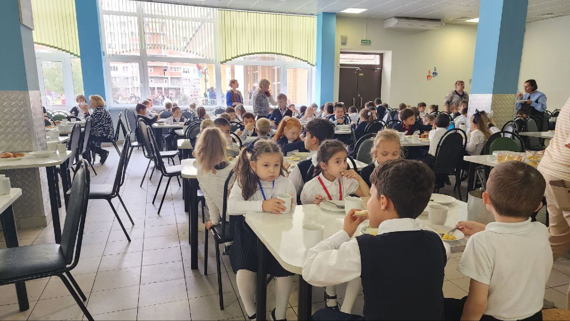 школа, школы Подмосковья, питание, питание в школе, Лосино-Петровский, дети,