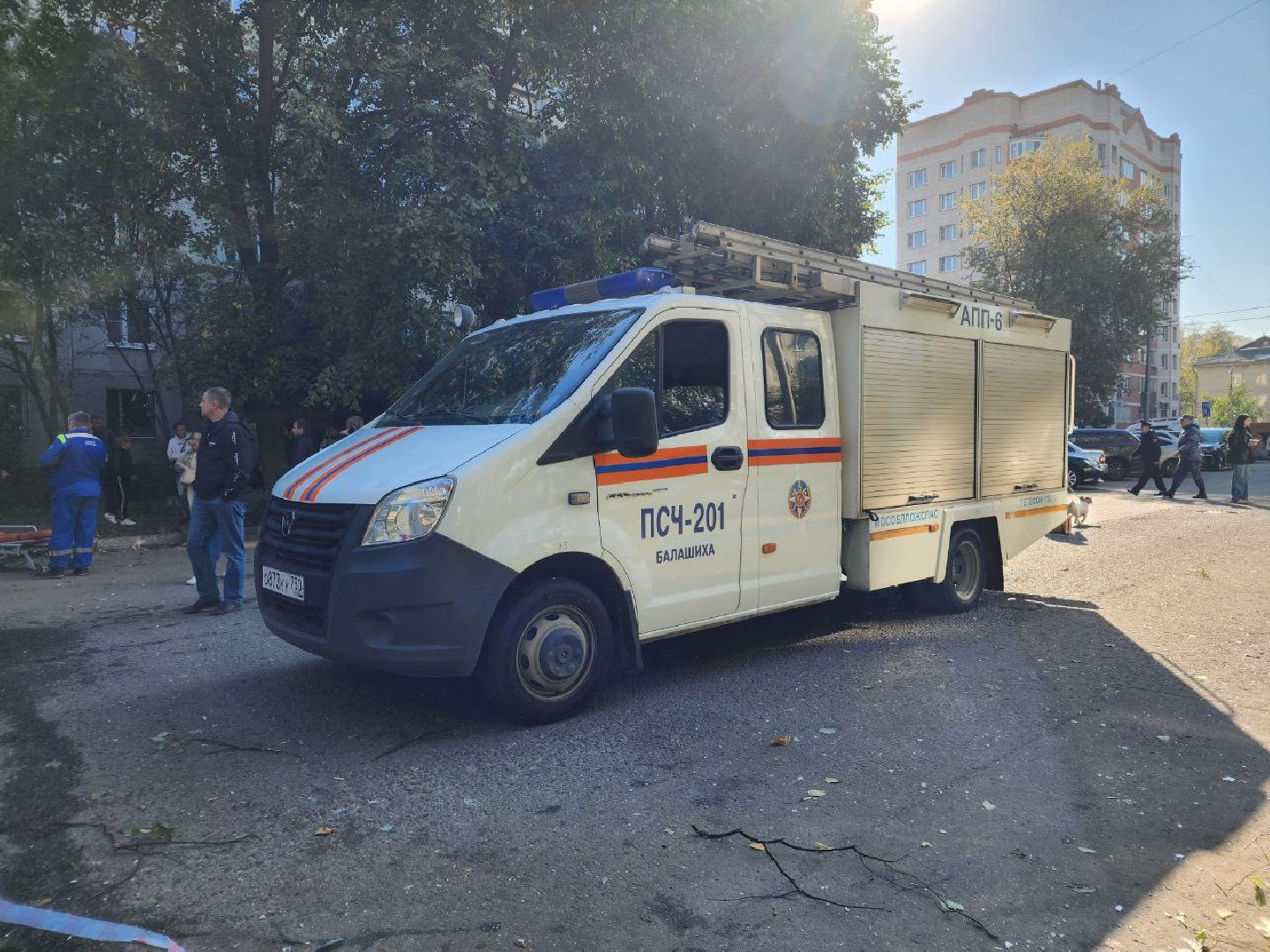 ЧП, Балашиха, газ,