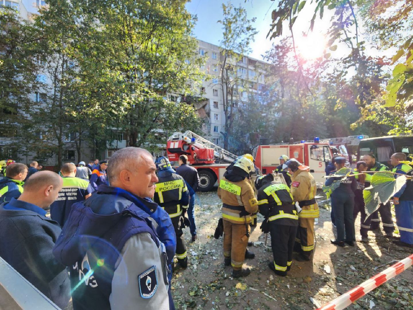 ЧП, Балашиха, взрыв газа,