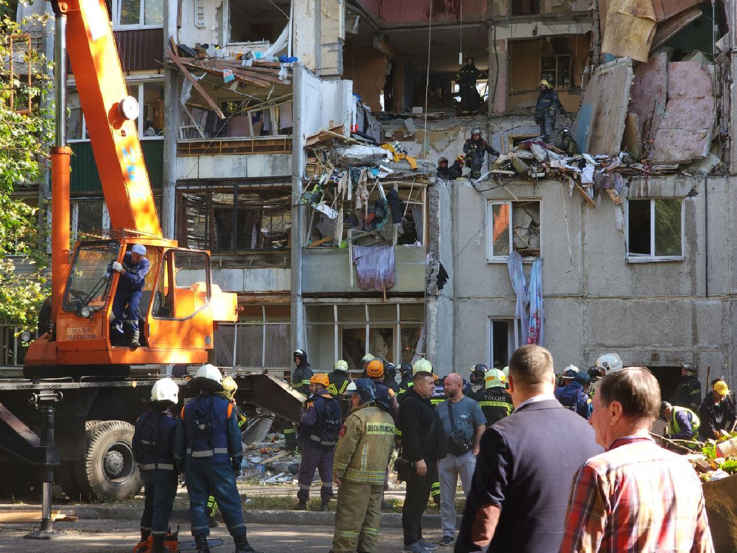 МЧС, спасатели, ЧП, взрыв газа, Балашиха, пожарные,