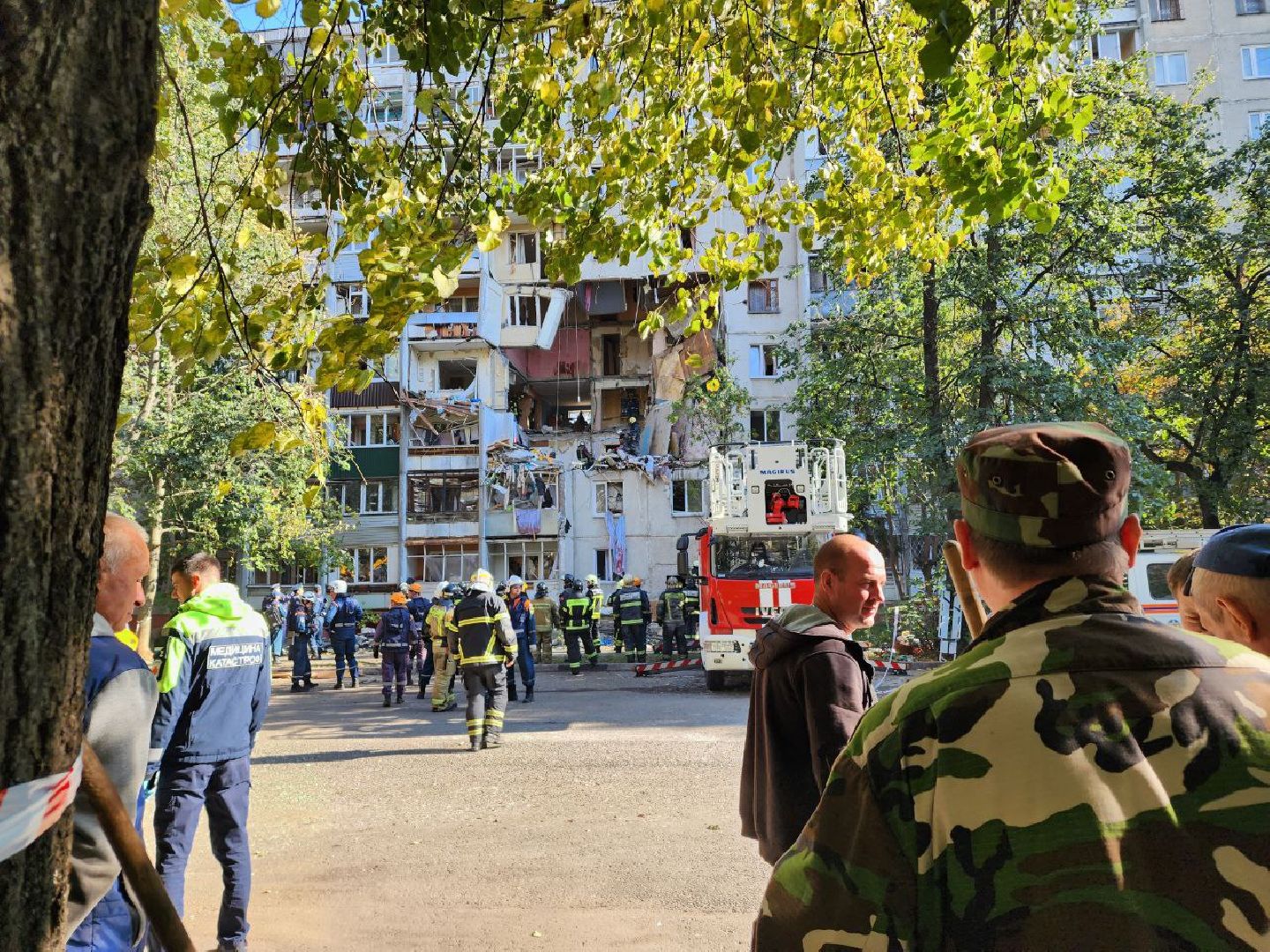 МЧС, спасатели, ЧП, взрыв газа, Балашиха, пожарные,