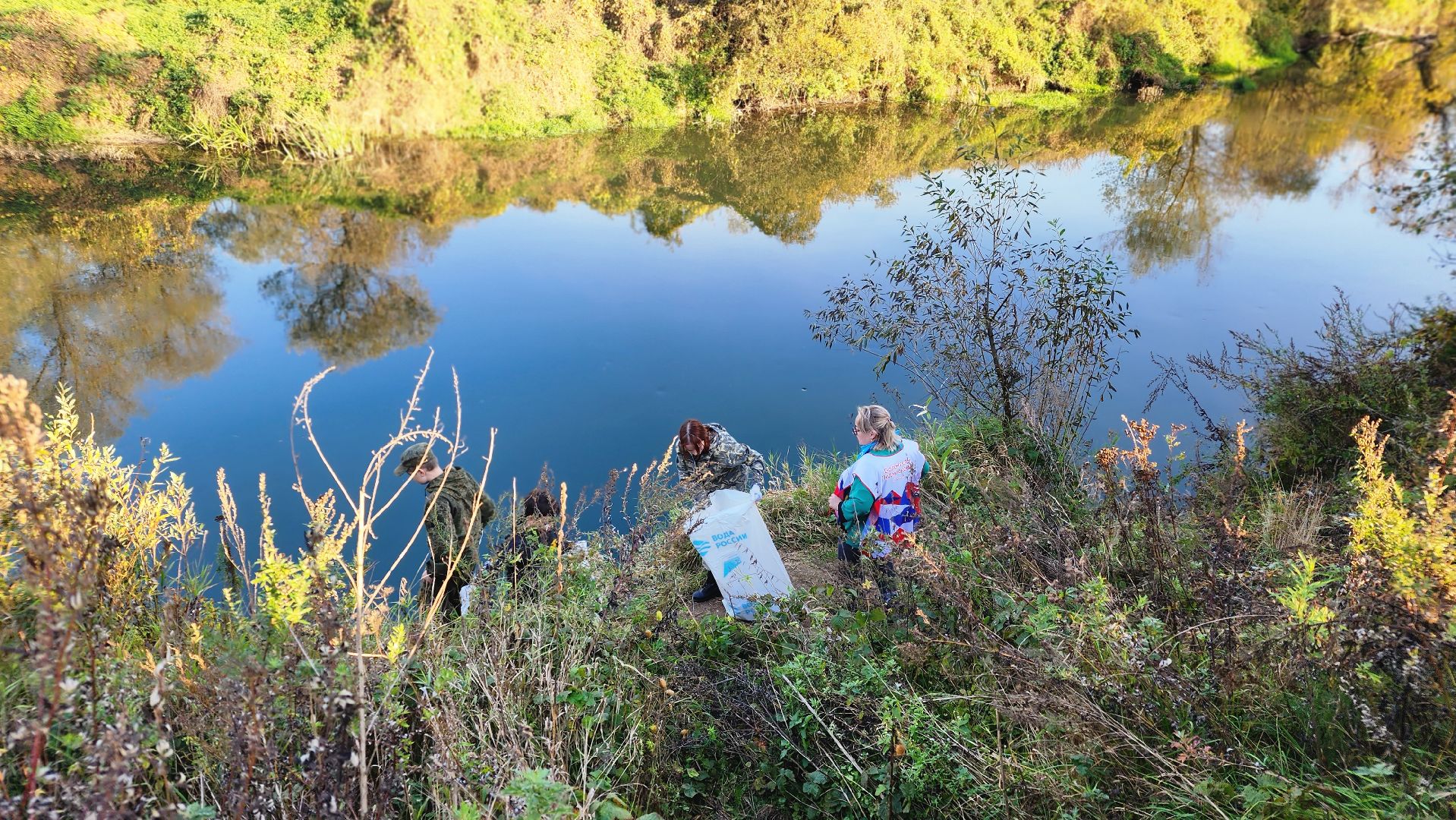 волонтеры, вода россии, Протва, Протвино, акция,