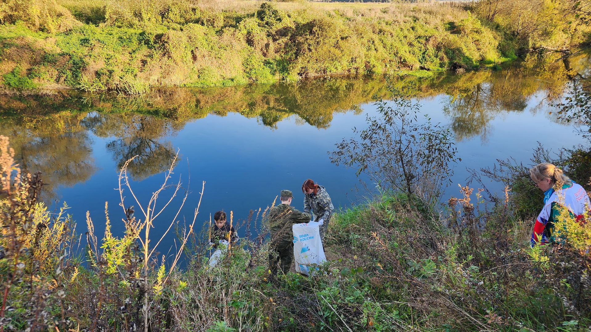 волонтеры, вода россии, Протва, Протвино, акция,