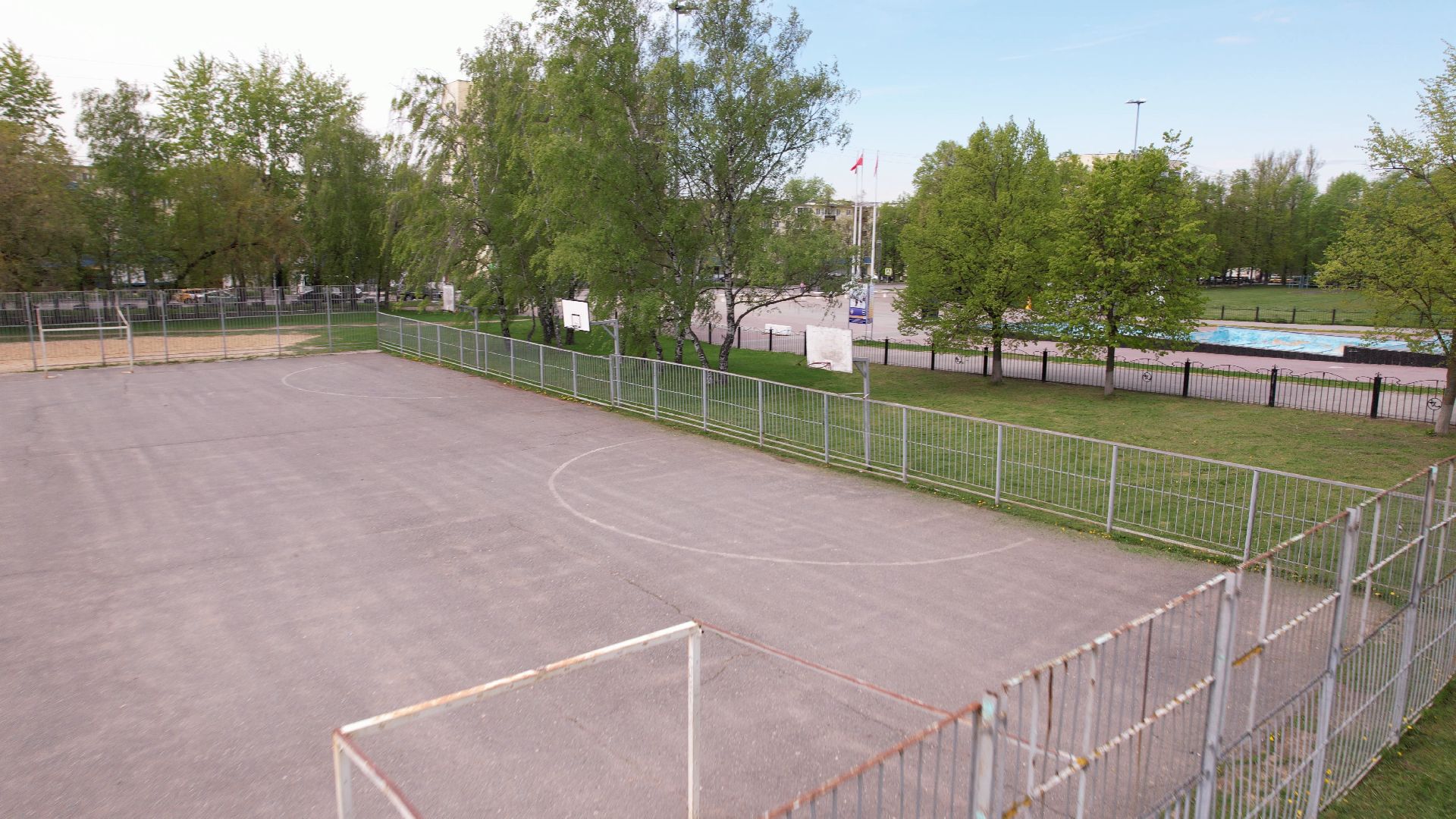 хоккей, команда, химик,видео с коптера,