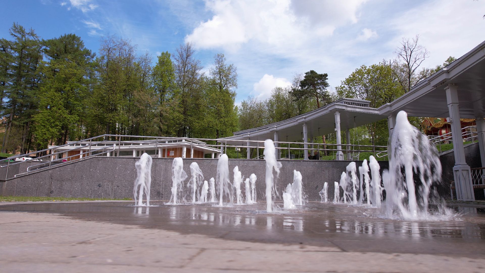 парк, кривякино, воскресенск,видео с коптера,