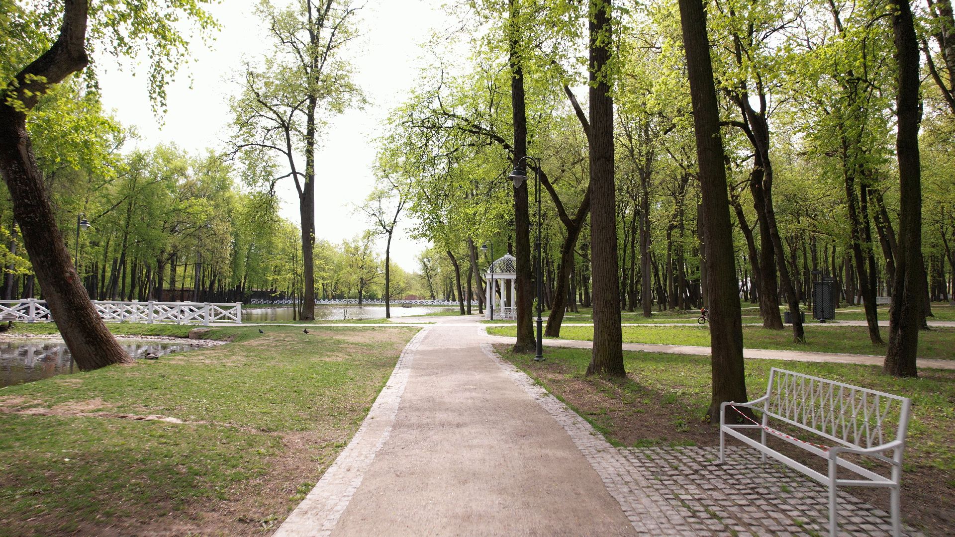 парк, кривякино, воскресенск,видео с коптера,