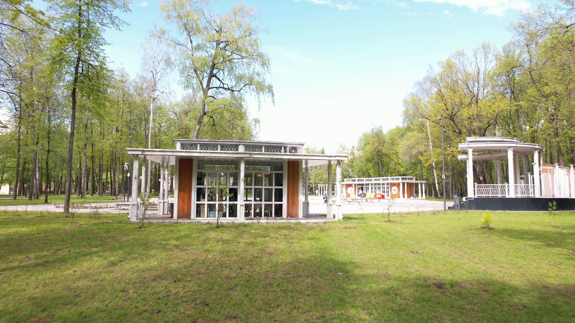 парк, кривякино, воскресенск,видео с коптера,