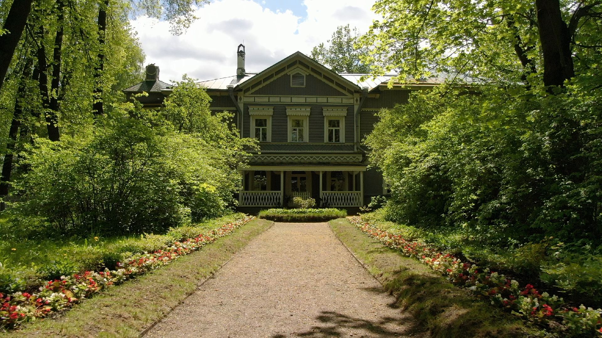 чайковский, клин, композитор,видео с коптера,