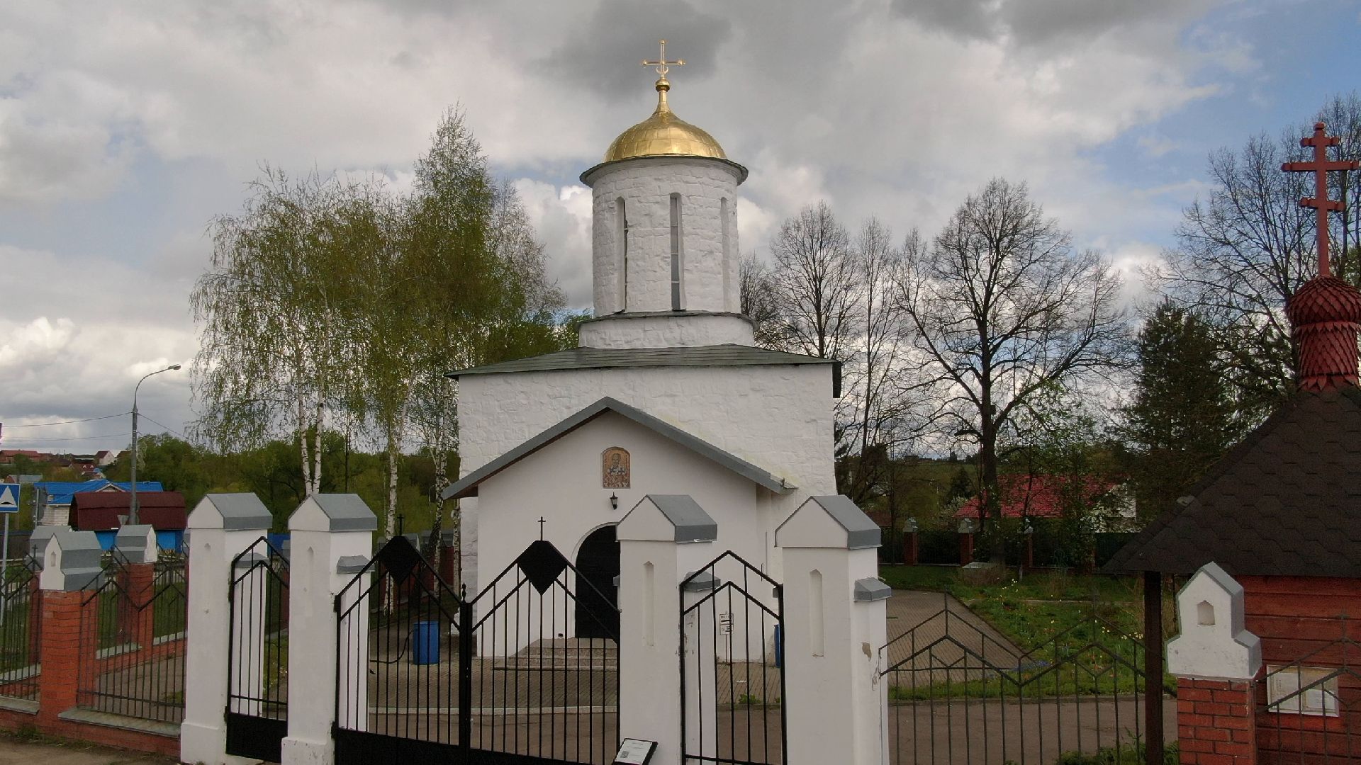 каменское, храм, наро-фоминск,видео с коптера,