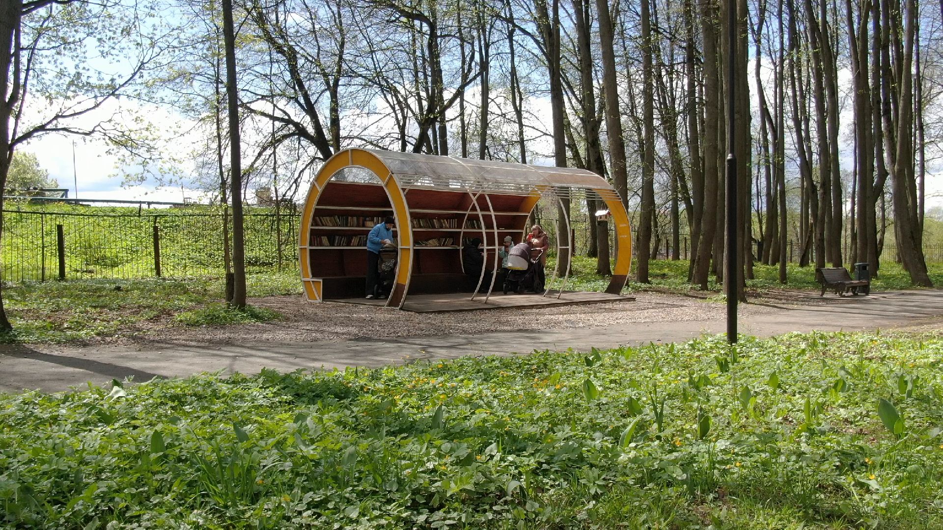 парк, наро-фоминск,видео с коптера,