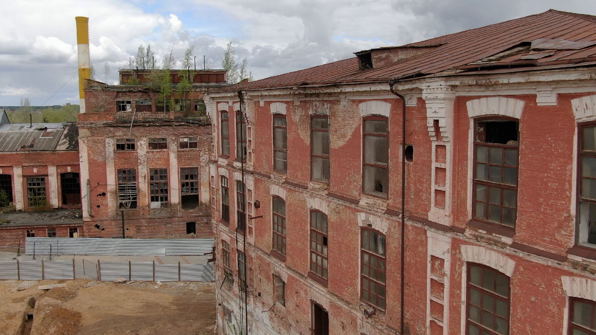фабрика, наро-фоминск, строительство,видео с коптера,