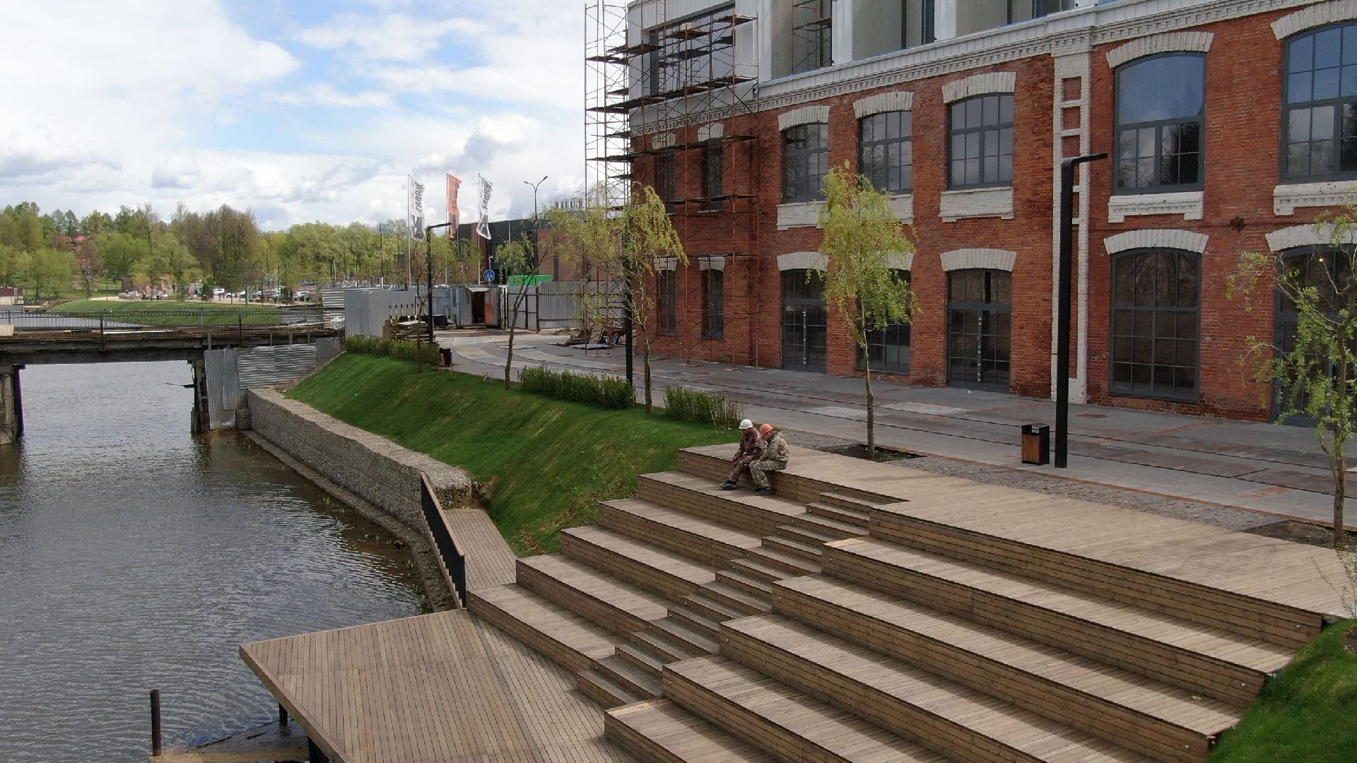 фабрика, наро-фоминск, строительство,видео с коптера,