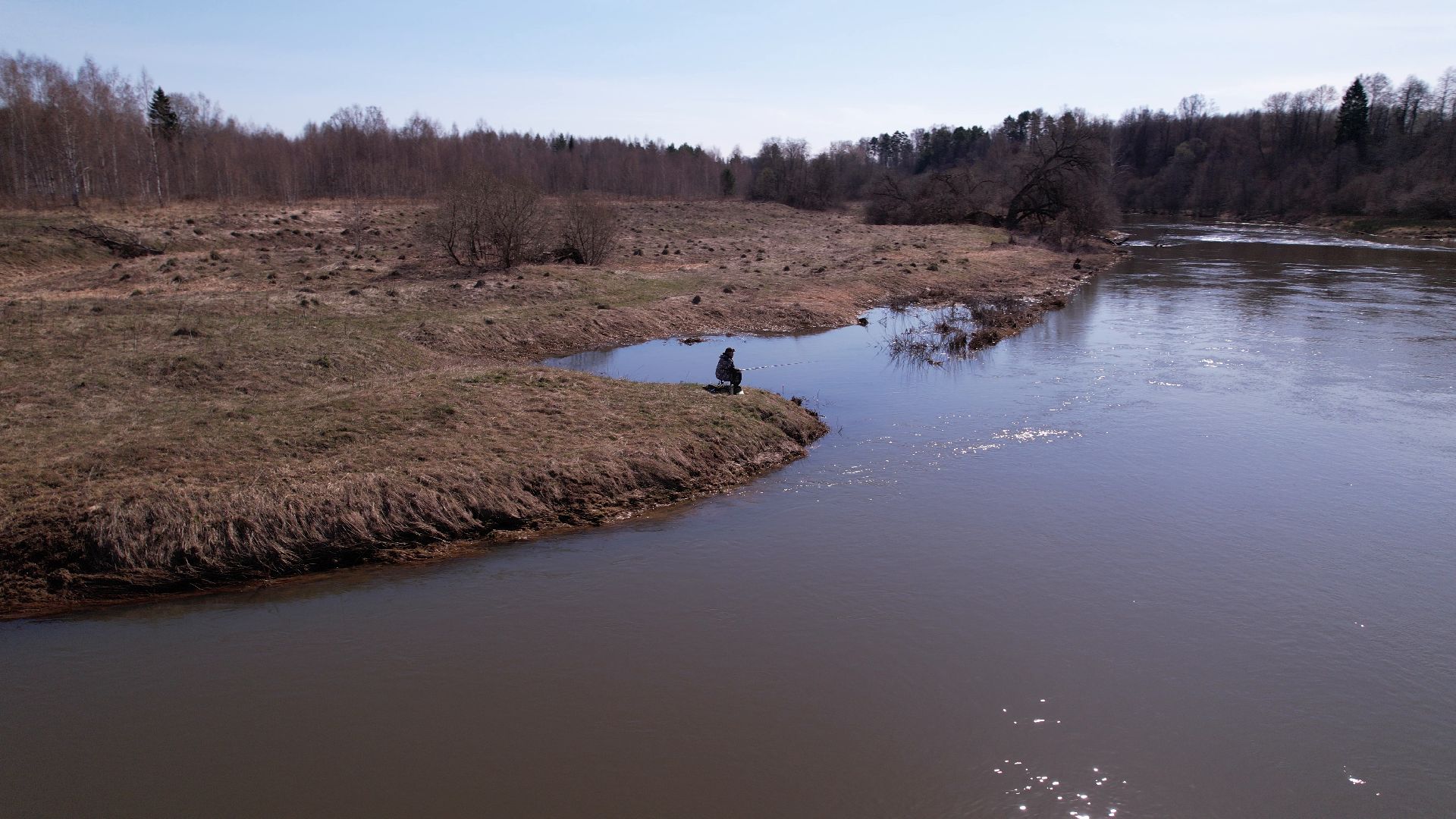 церковь, руза,видео с коптера,