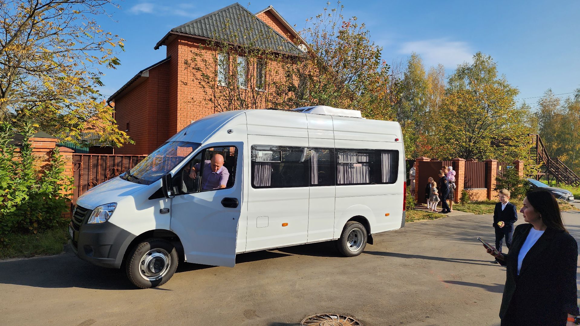 подмосковье, городской округ пушкинский, ивантеевка, Губернатор, многодетные семьи, подарок губернатора, Автомобиль,