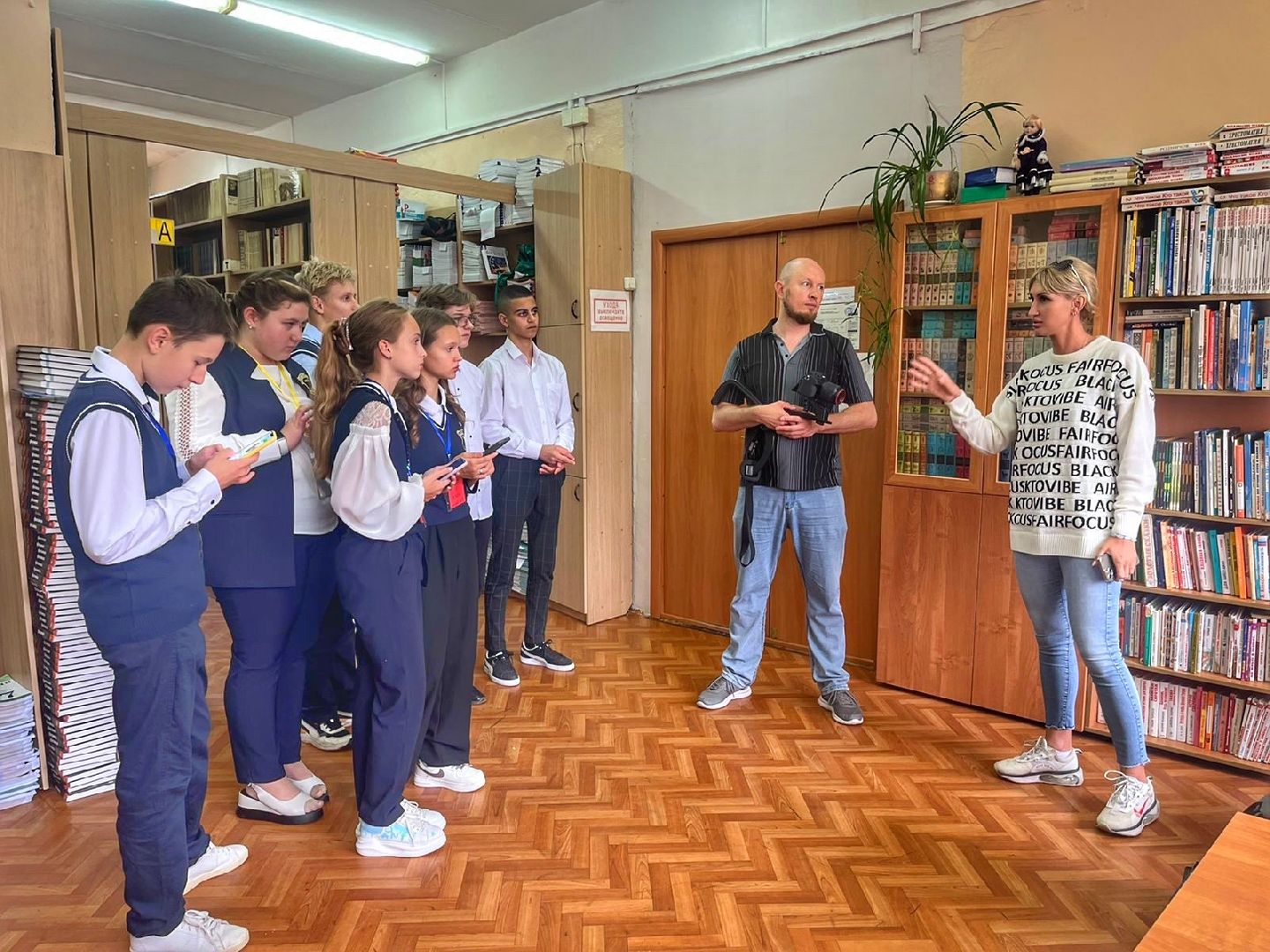 солнечногорск, школа, мастер-класс, Корреспондент, Оператор,