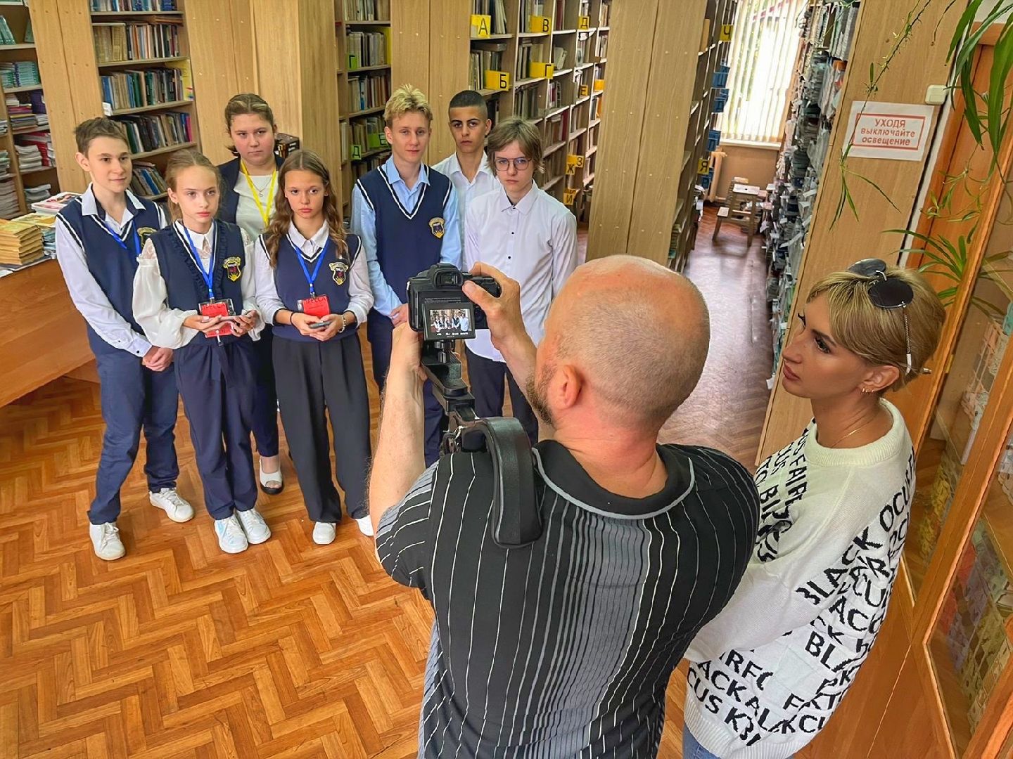 солнечногорск, школа, мастер-класс, Корреспондент, Оператор,