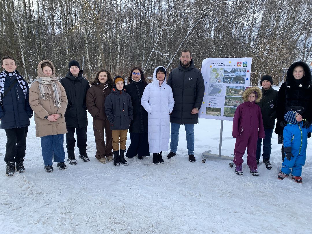 Благоустройство, Чехов, школьник, лес