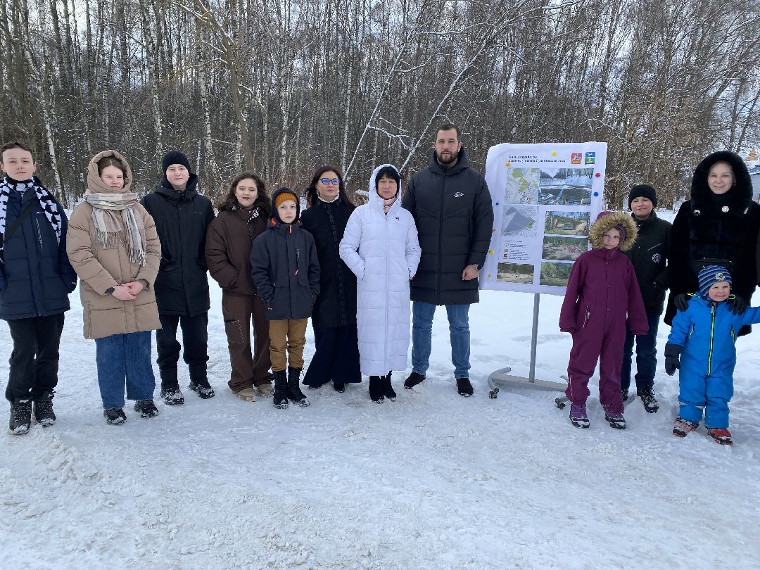 Благоустройство, Чехов, школьник, лес