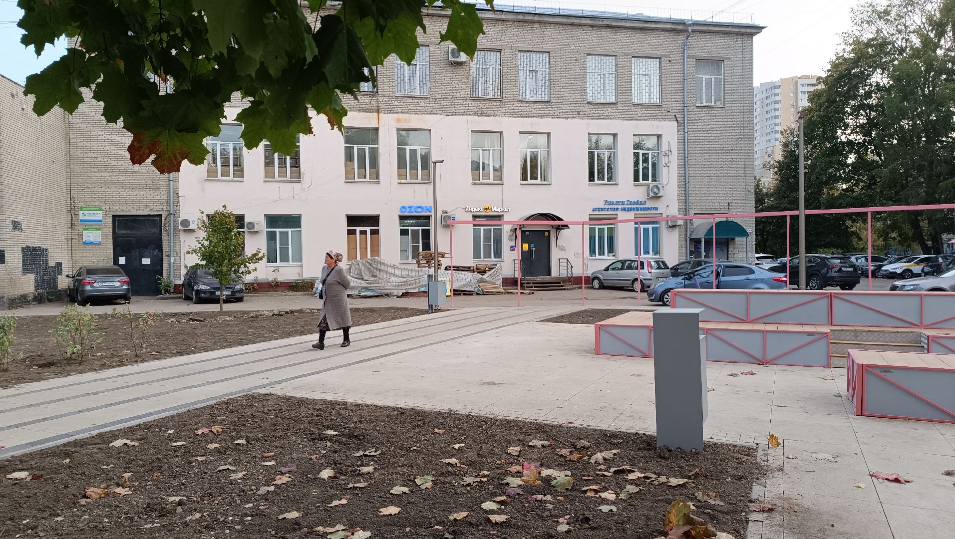 лобня, сквер, благоуйстройство,