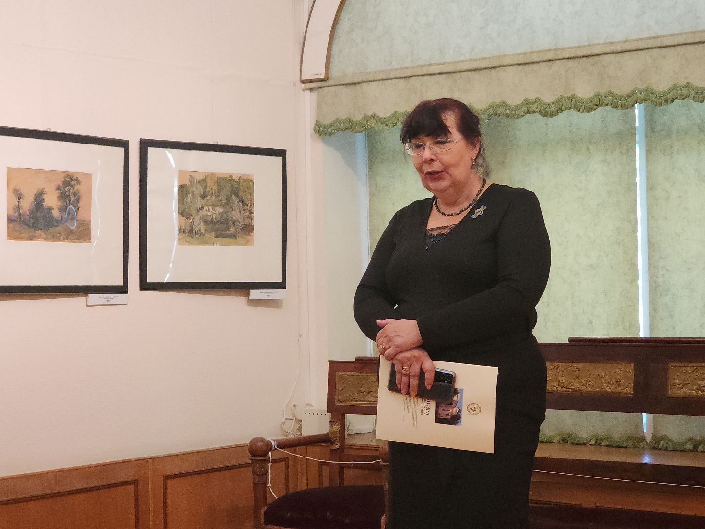 Кашира, краеведческий музей, выставка, Анатолий Борисов, художник, иллюстратор,