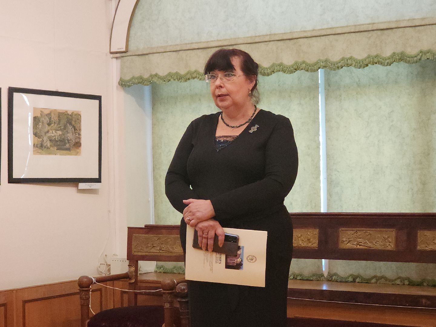 Кашира, краеведческий музей, выставка, Анатолий Борисов, художник, иллюстратор,