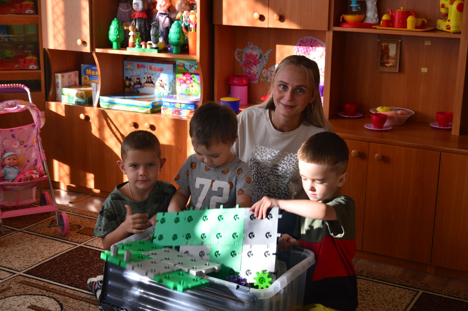 шатура, день воспитателя, левошево, детский сад, деревня,