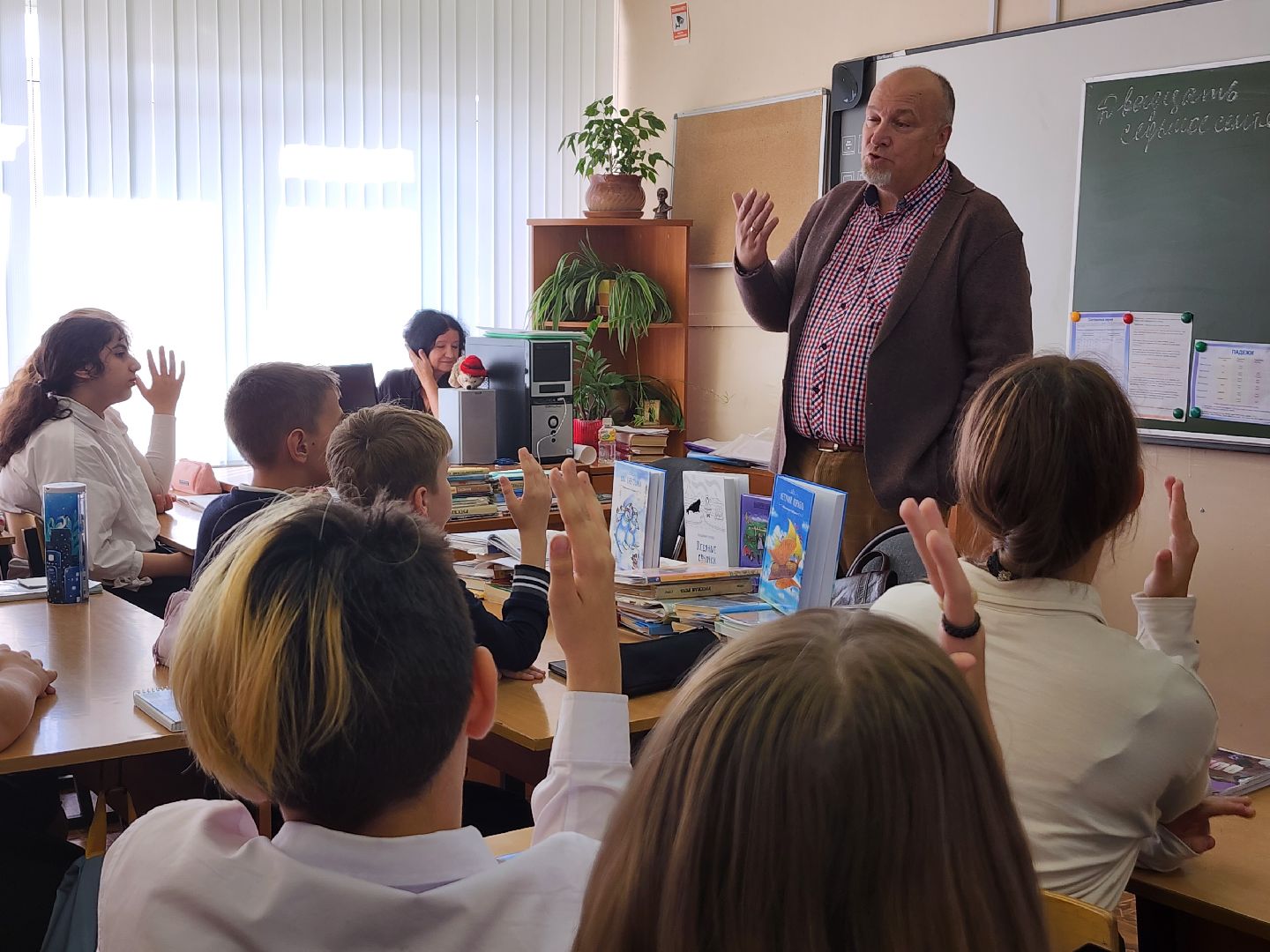 писатель, серпухов, рождение сказки, дети, школьники, литература,