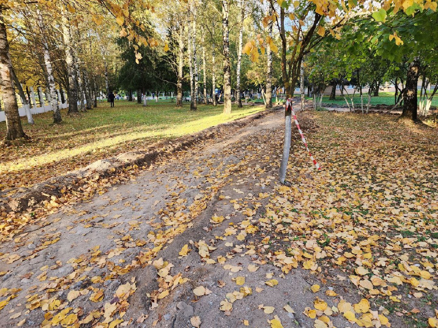 Солнечногорск, Благоустройство, Работы, Дорожка, Больница,