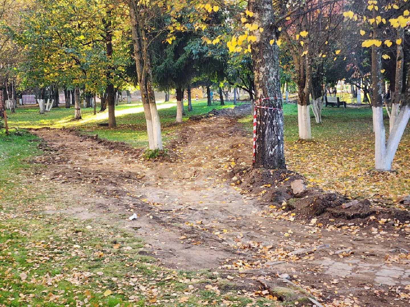 Солнечногорск, Благоустройство, Работы, Дорожка, Больница,