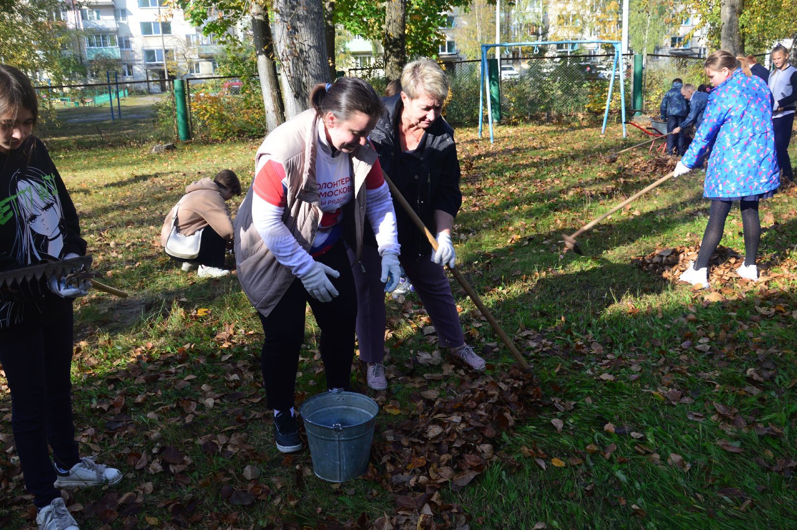 шатура, движение первых, волонтеры подмосковья, субботник, акция,