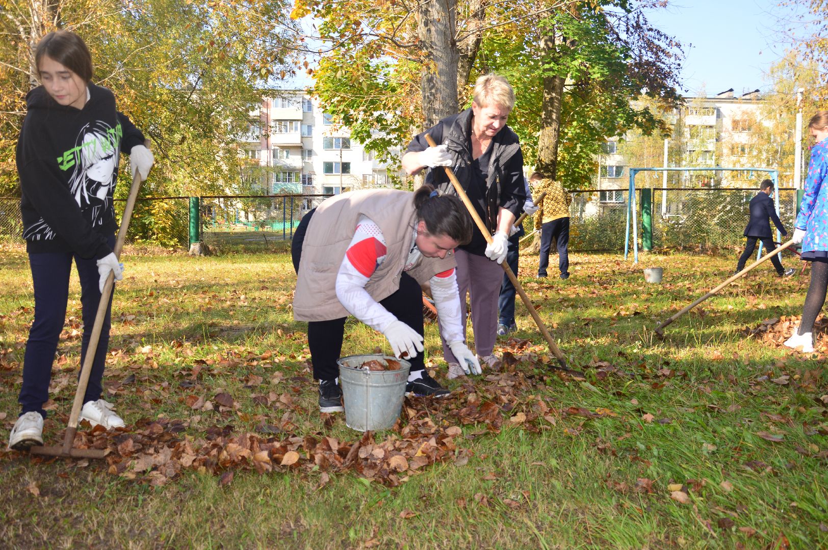 шатура, движение первых, волонтеры подмосковья, субботник, акция,