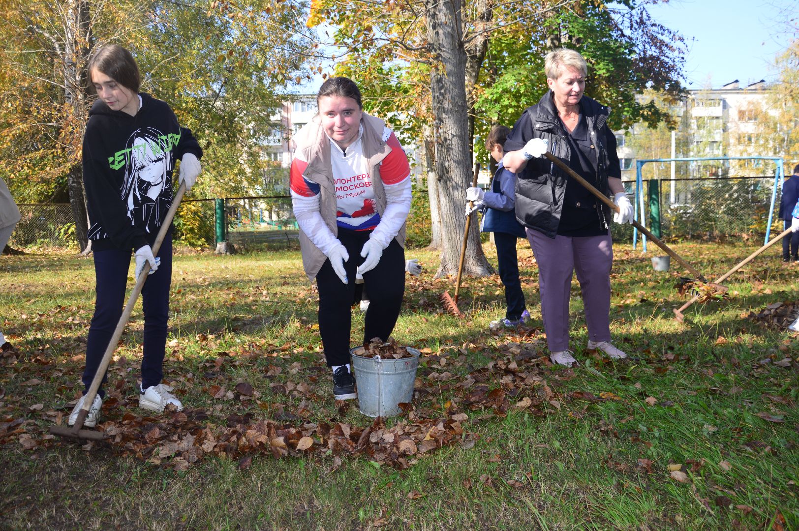 шатура, движение первых, волонтеры подмосковья, субботник, акция,